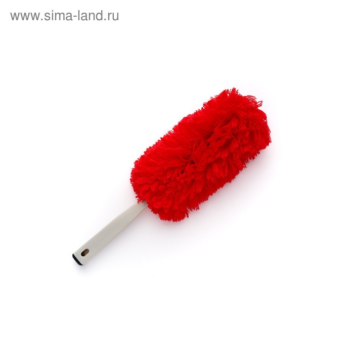 

Щётка для пыли ручная акрил, цвет красный