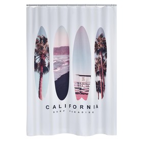 

Штора для ванных комнат California, 180х200 см