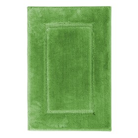 Коврик для ванной комнаты Stadion, цвет зелёный, 55х85 см