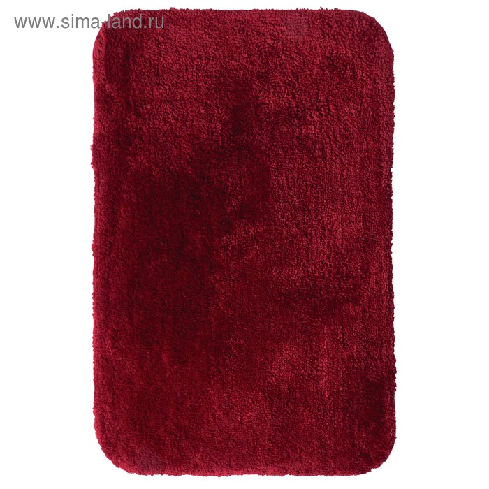 фото Коврик для ванной комнаты chic, цвет красный, 60х90 см ridder