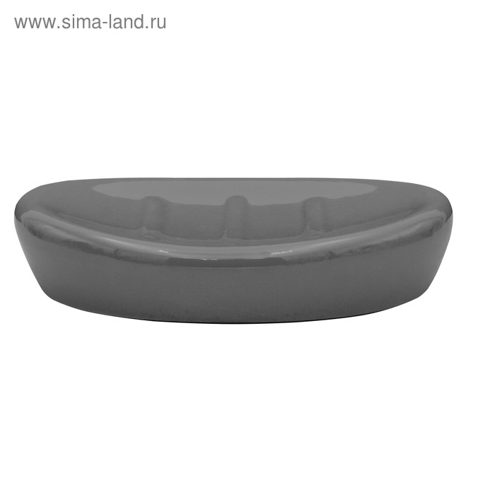 

Мыльница Belly, цвет серый