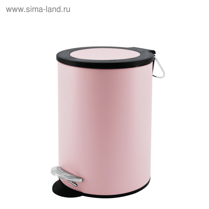 Ведро для мусора Beaute 3 л, цвет розовый