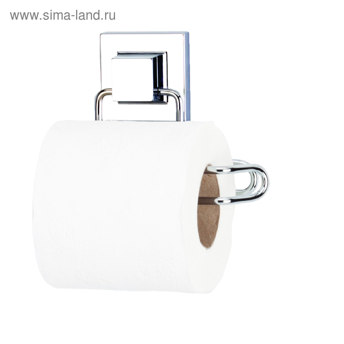 Держатель туалетной бумаги, самоклеящийся, цвет хром, EF271