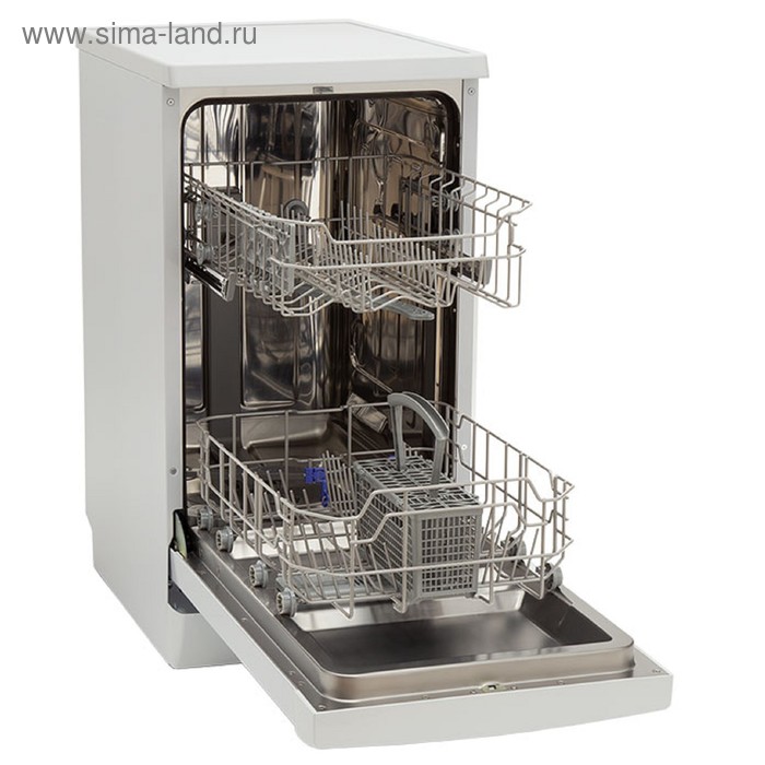 Посудомоечная машина KRONA RIVA 45 WH, класс А++, 9 комплектов, 6 программ, белая