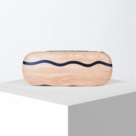 

Футляр для очков, 16,5 × 2,5 × 6,5 см, цвет бежевый