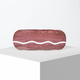 

Футляр для очков, 16,5 × 2,5 × 6,5 см, цвет розовый