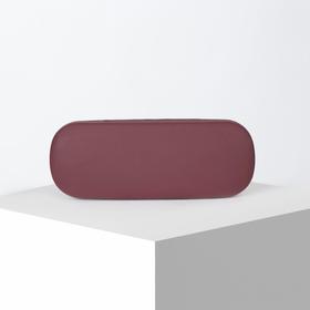 

Футляр для очков, 16 × 3 × 6,5 см, цвет бордовый