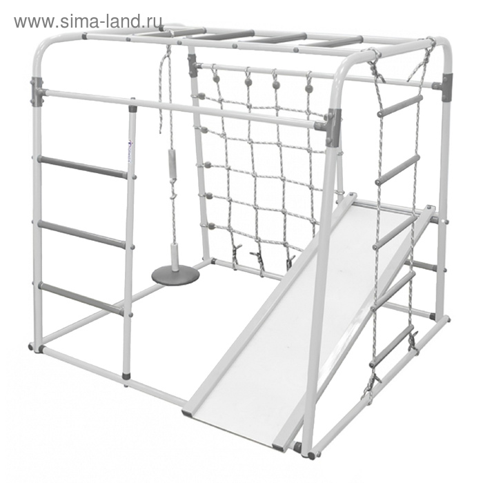 

Детский спортивный комплекс Start baby 1 Pastel, 1200 × 1330 × 1230 мм, цвет белый/серый