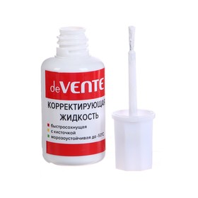 

Корректирующая жидкость, химическая основа, 20 мл, deVENTE, кисть, с шариком