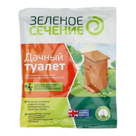 Средство для дачных туалетов 'Зелёное сечение' 'Дачный туалет', 50 г Ош