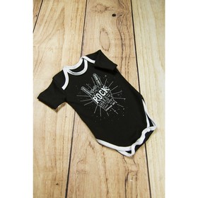 

Боди детское с коротким рукавом ROCK BABY 2 ROCK HARD, рост 56 см