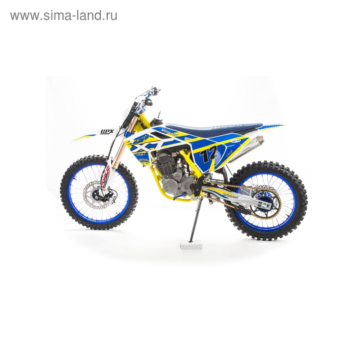 фото Кроссовый мотоцикл motoland xt250 st-fa, синий