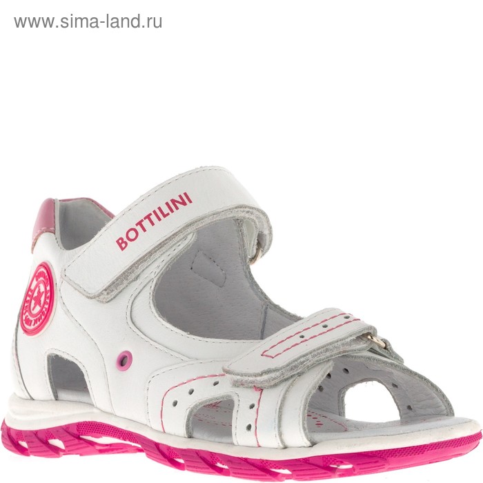 

Сандалии детские, размер 34, цвет белый