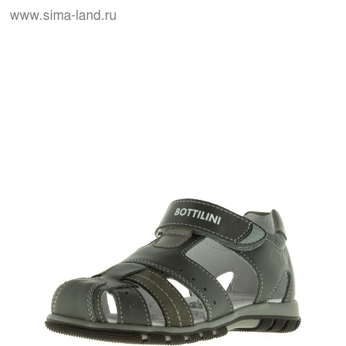 

Сандалии детские, размер 29, цвет серый