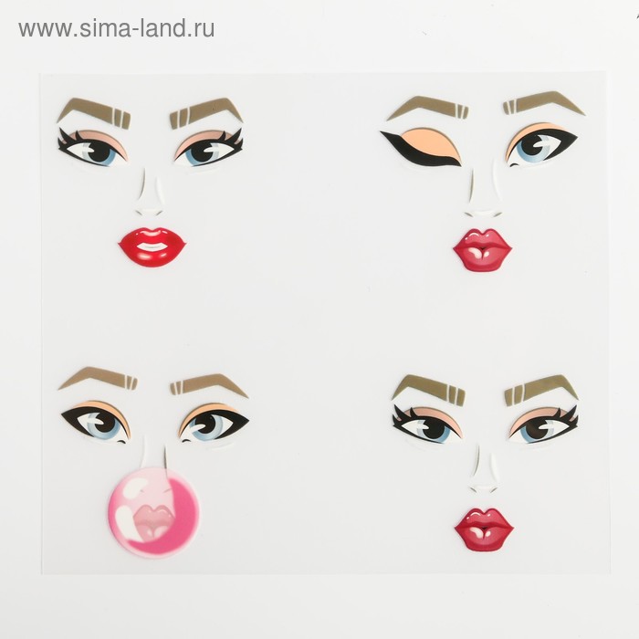 

Термопереводки для кукол «Инста» 19 х16,5 см