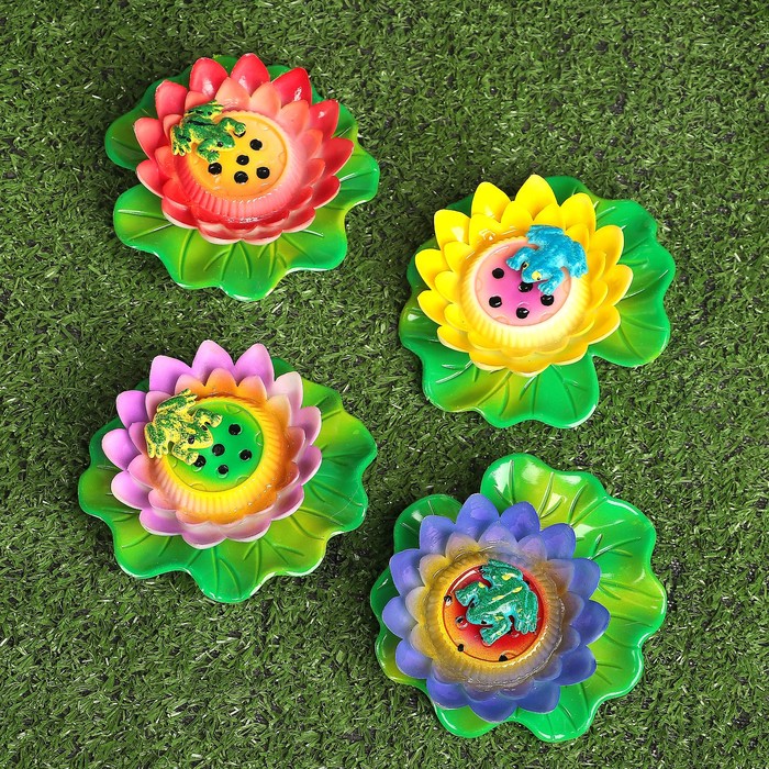 Декоративный штекер "Кувшинка" микс