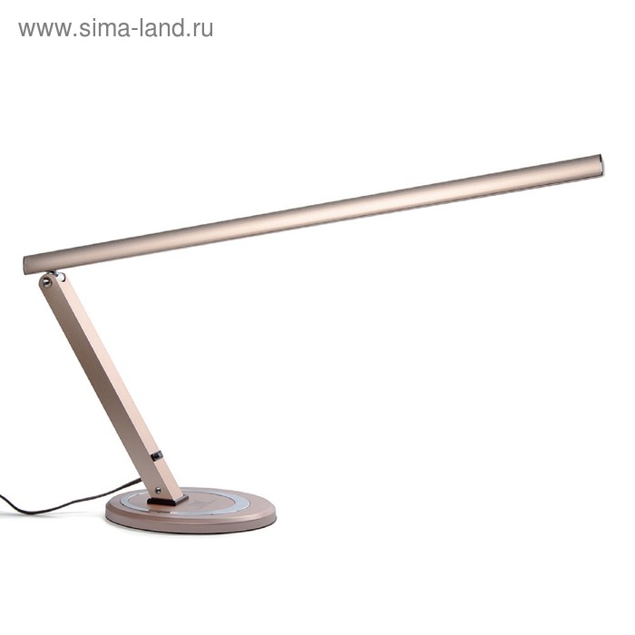 фото Лампа настольная tnl, светодиодная, для рабочего стола, 14 вт, розово-золотистая
