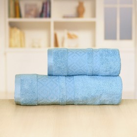 

Полотенце «Бамбук ромбы», размер 50 х 90 см, цвет синий