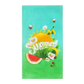 

Полотенце «Лето», размер 30 х 50 см, цвет синий