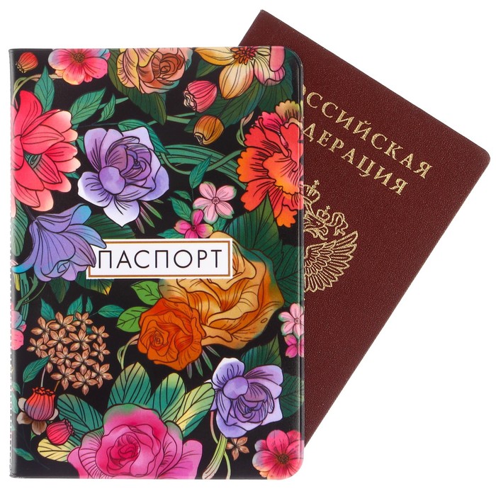 Паспортная обложка, Принцессы голографичная паспортная обложка девочка мечта