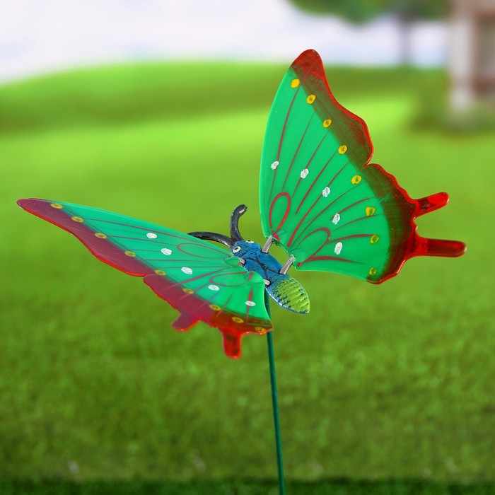 Декоративный штекер "Бабочка-пестрянка" микс