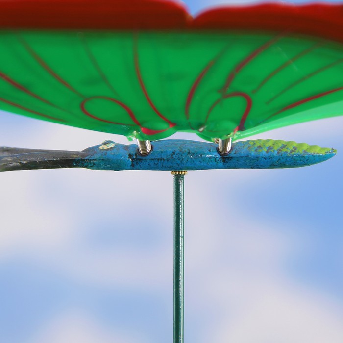 Декоративный штекер "Бабочка-пестрянка" микс