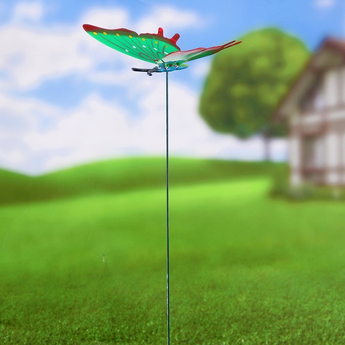 Декоративный штекер "Бабочка-пестрянка" микс