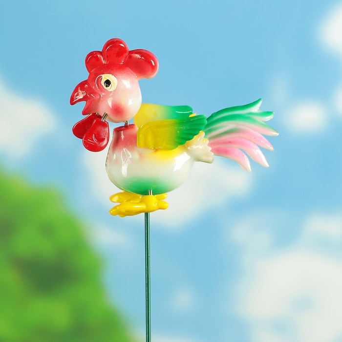 Декоративный штекер "Петушок" микс