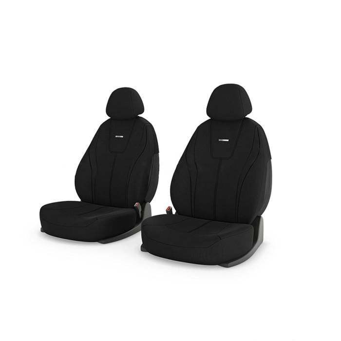 

Авточехлы Douglas Front, трикотаж, черный