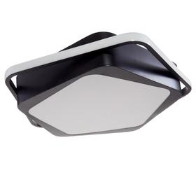 

Люстра "Лароне" LED 94Вт 3 режима 3000-6000К черный 50х50х8 см