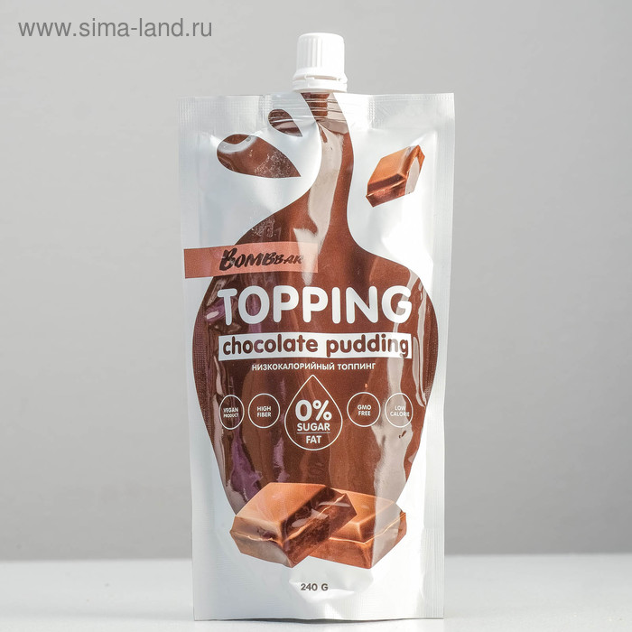 

Топпинг Bombbar, шоколадный пудинг, спортивное питание, 240 г