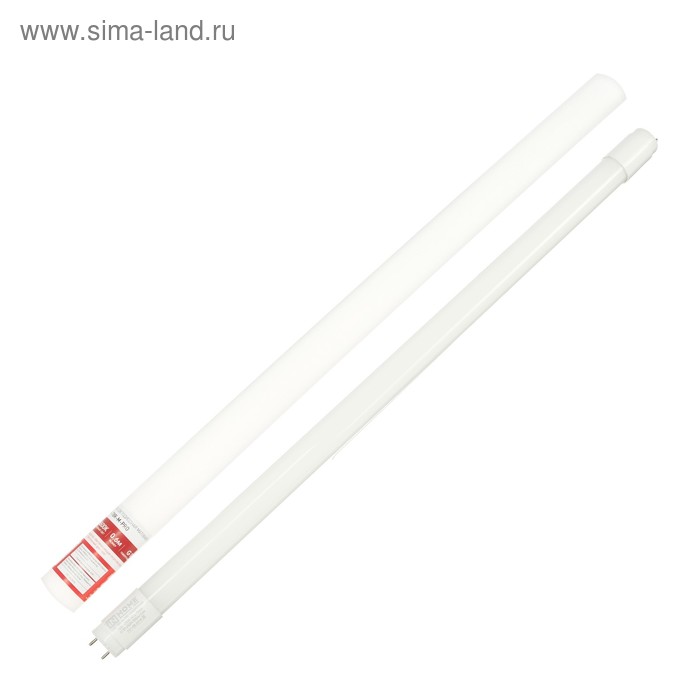Лампа светодиодная IN HOME, G13, 10 Вт, 800 Лм, 6500 К, 600 мм, поворотная, холодный белый