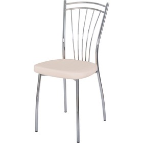 

Стул кухонный, повышенной комфортности, "Омега - 2", светло-бежевый с эффектом замши