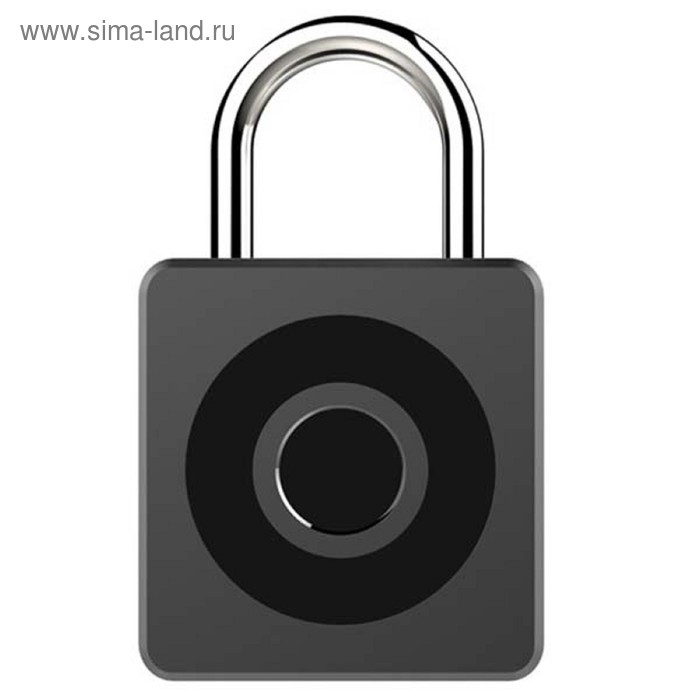 фото Умный замок digma smartlock c1, навесной, разбл.отпеч.пальца, 100мач, черный (src1)