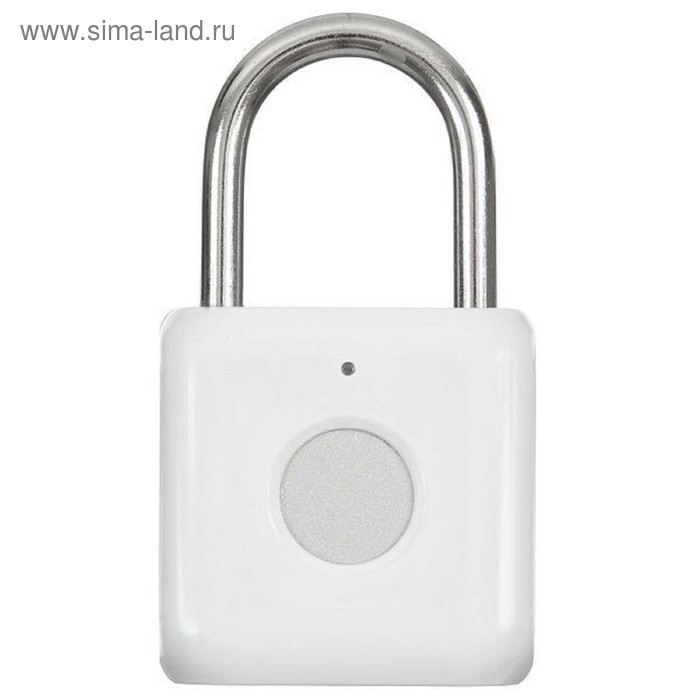 фото Умный замок digma smartlock p1, навесной, разбл.отпеч.пальца, 100мач, белый (srp1)