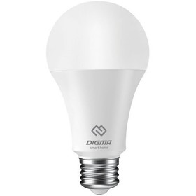 

Умная лампа Digma DiLight, E27, W1, Wi-Fi, 8 Вт, 850 Лм