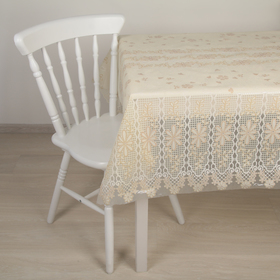 

Клеёнка ажурная Lace «Вышивка», ширина 137 см, рулон 20 метров