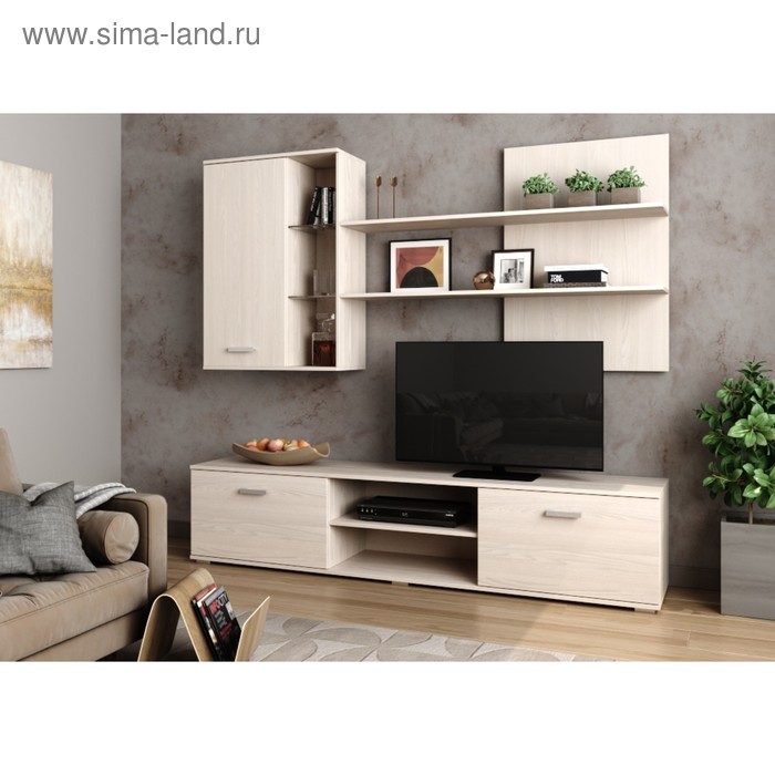 

Гостиная Лия, 2002х1790х403, Анкор светлый