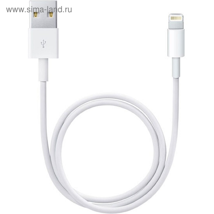 

Кабель Apple (ME291ZM/A), Lightning - USB, 0.5 м, белый