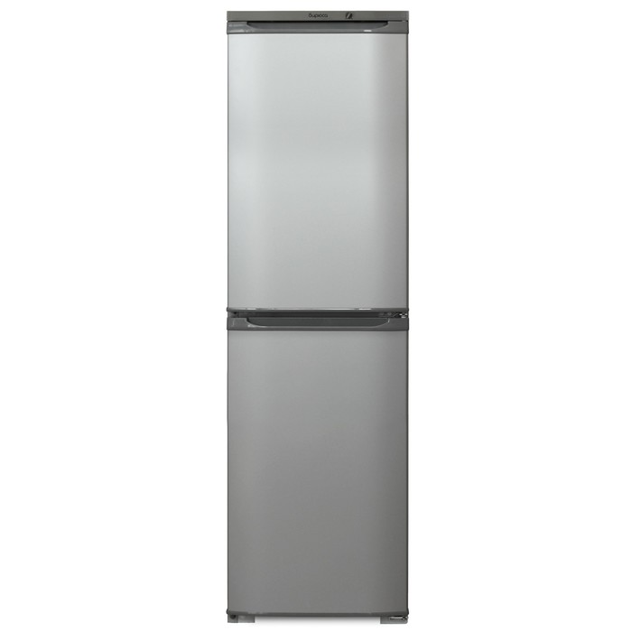 Холодильник Бирюса M 120, двухкамерный, класс А, 205 л, серебристый холодильник бирюса m 124 двухкамерный класс а 205 л цвет металлик