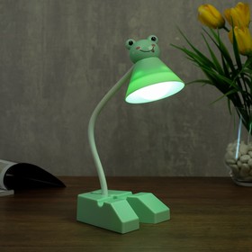 

Лампа настольная 23762/1 LED 4Вт USB АКБ зеленый 18х9,5х30 см