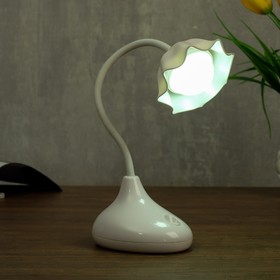 

Лампа настольная 23770/1 LED 4Вт USB АКБ белый 9х10х36 см
