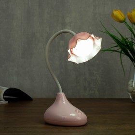 

Лампа настольная 23771/1 LED 4Вт USB АКБ розовый 9х10х36 см