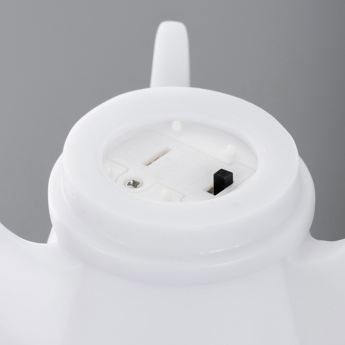 Ночник "Ракета" LED батарейки 3хLR белый фосфорный 10x9,8xx15,5 см 4761896