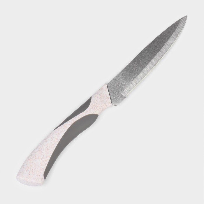 Нож кухонный «Мезури», лезвие 12,5 см, цвет МИКС нож кухонный керамический керамик лезвие 7 5 см цвет микс