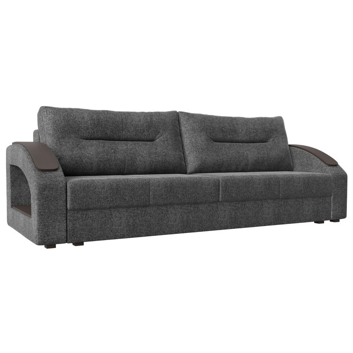 Прямой диван «Канзас», рогожка, цвет серый прямой диван артмебель картес рогожка серый