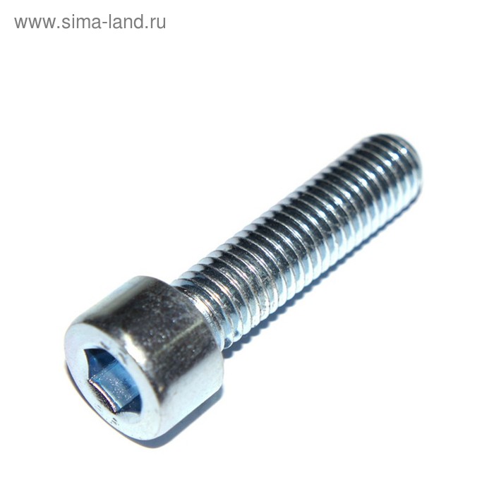 фото Болт steelrex, с внутренним шестигранником, din912, м10х25 мм, 200 шт