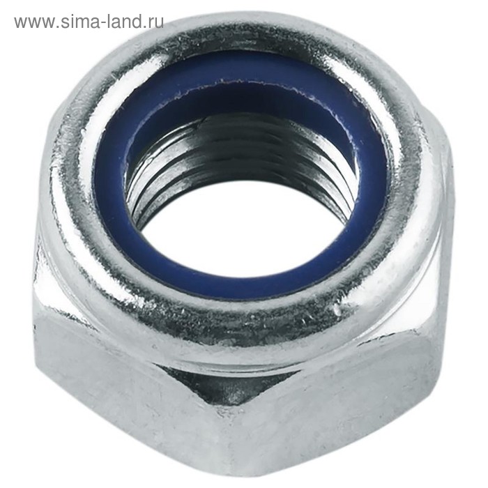 

Гайка Steelrex, со стопорным кольцом, DIN985, оцинкованная, М14, 200 шт