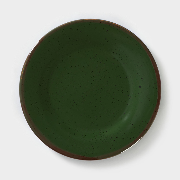 Тарелка фарфоровая Punto verde, d=20 см тарелка фарфоровая punto bianca d 24 см