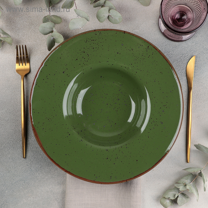 Тарелка для пасты Punto verde, 500 мл, d=31 см тарелка punto verde d 24 см